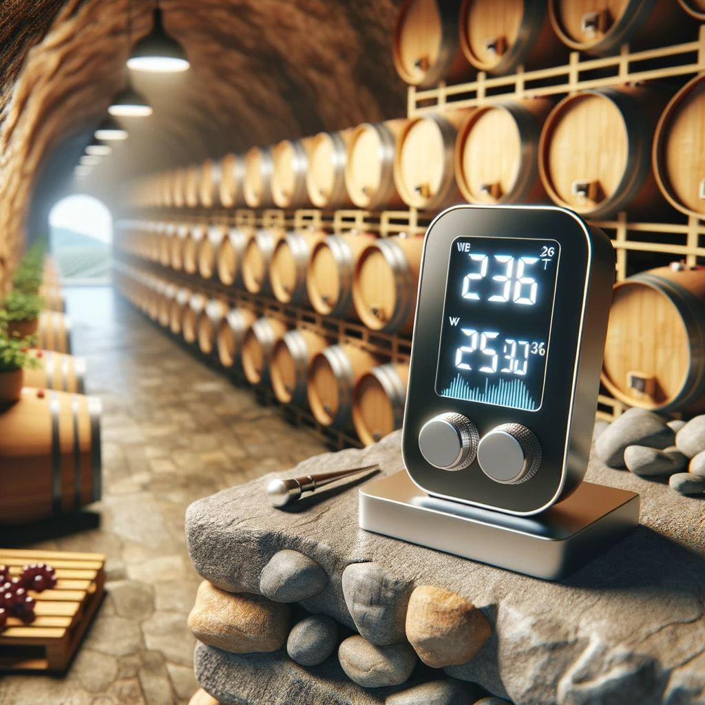 Thermometre hygrometre pour cave a vin