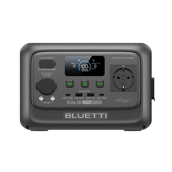 Station d’énergie Bluetti Elite 30 V2